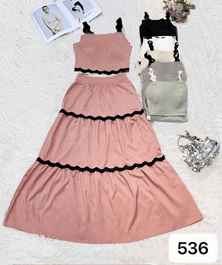 conjunto VESTIDO